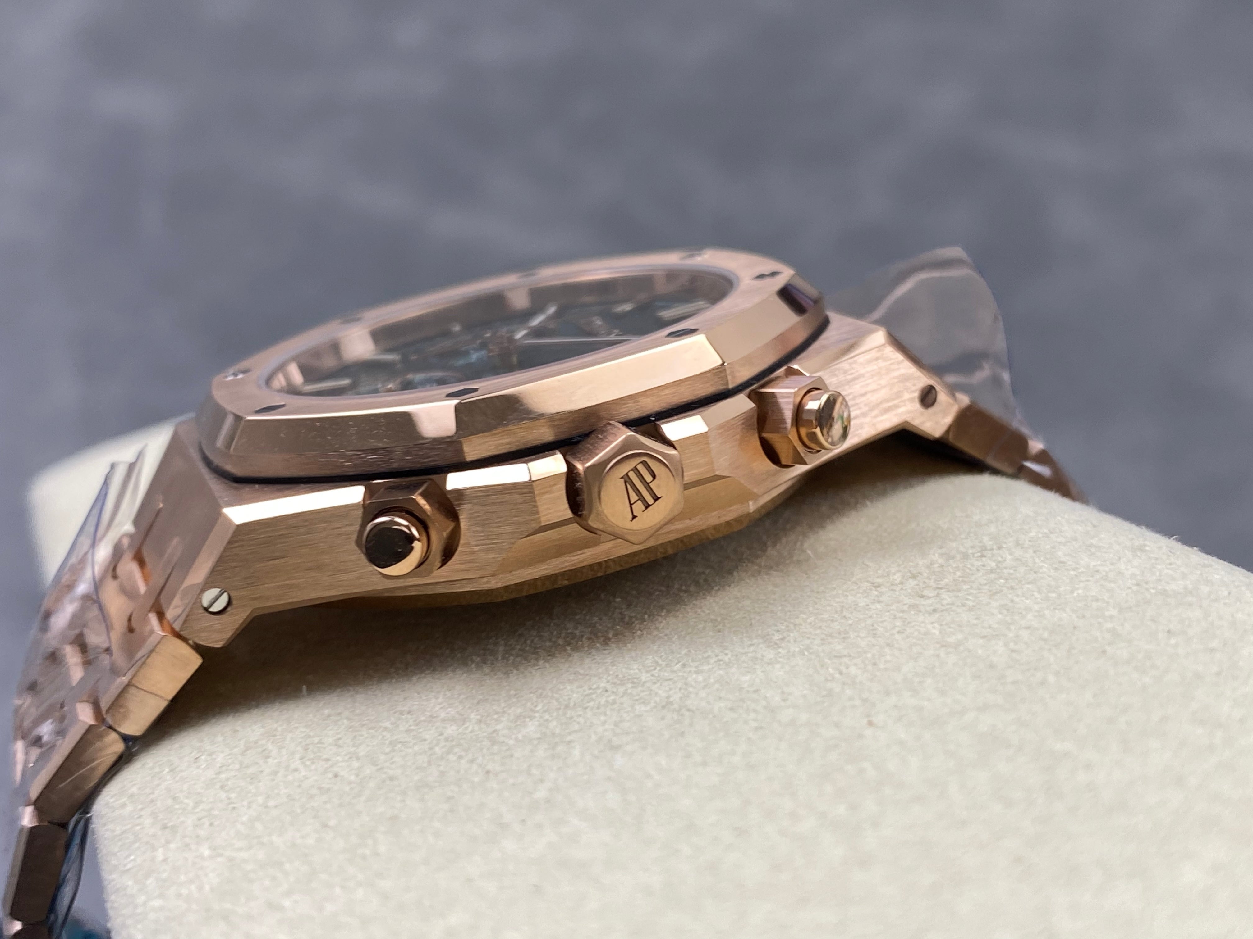 Audemars Piguet Royal Oak Chronograph 41mm Rose Gold Dark Green Dial