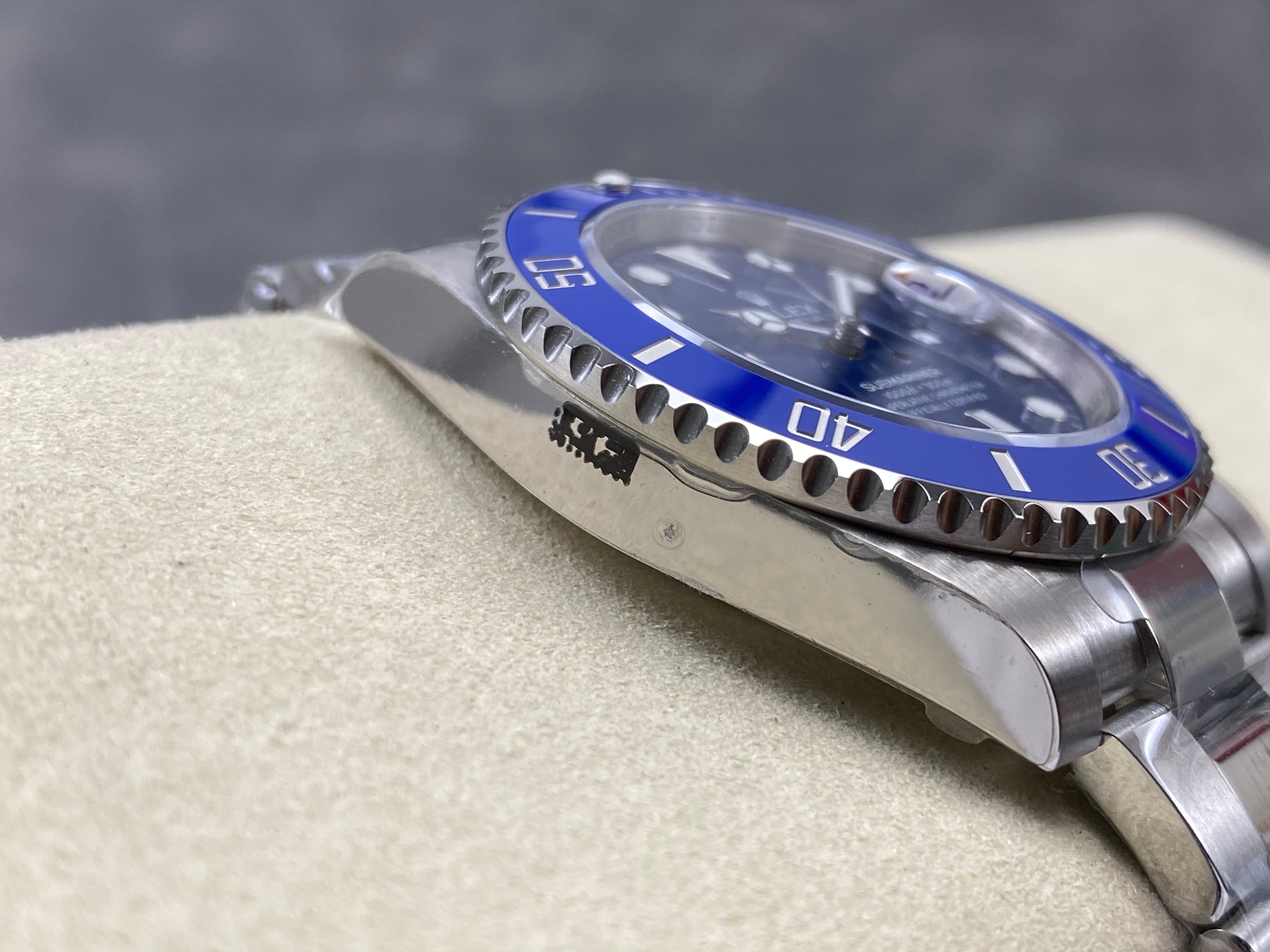 Rolex Submariner Date  Blue Ceramic Blue Dial