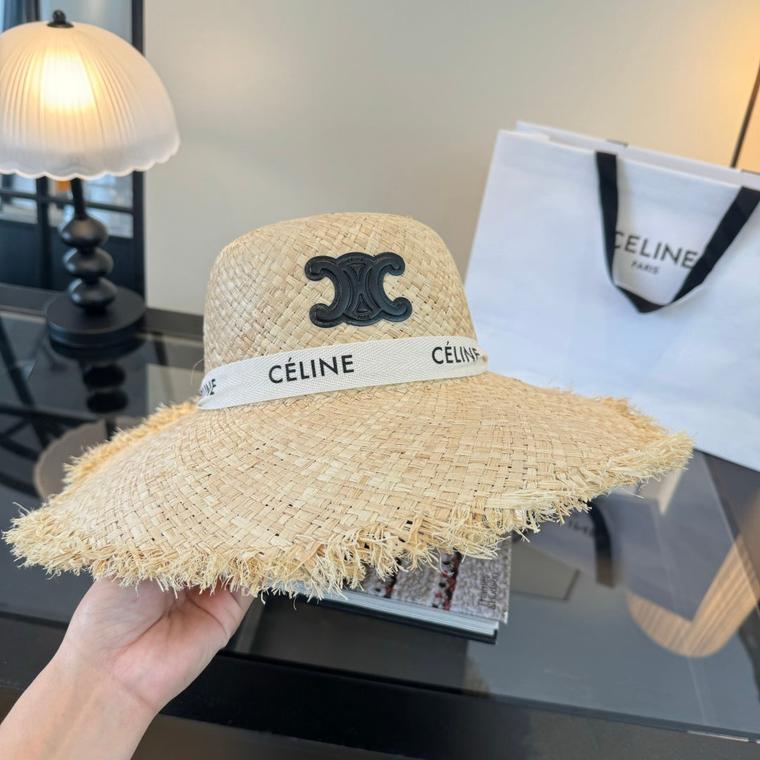 Celine Large Straw Hat 400880