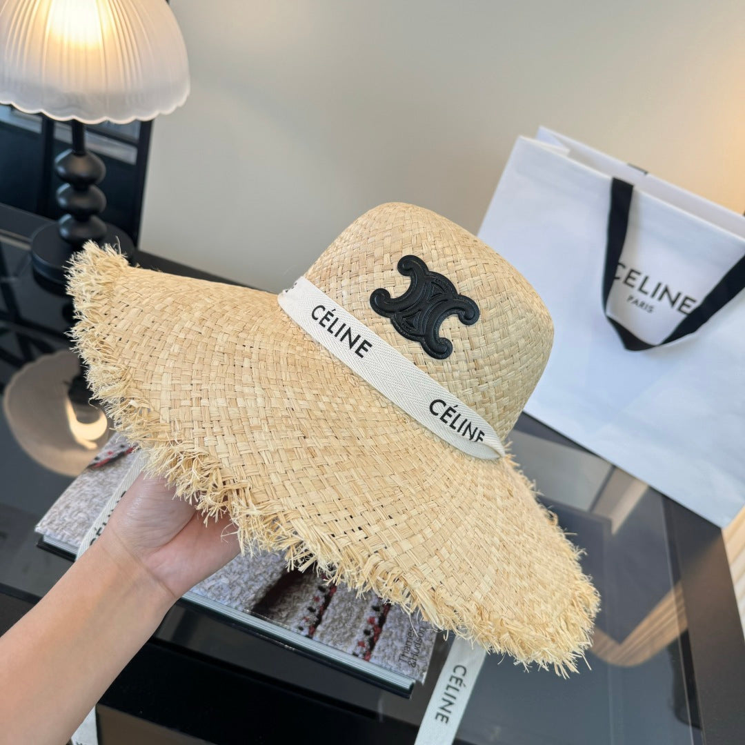 Celine Large Straw Hat 400880