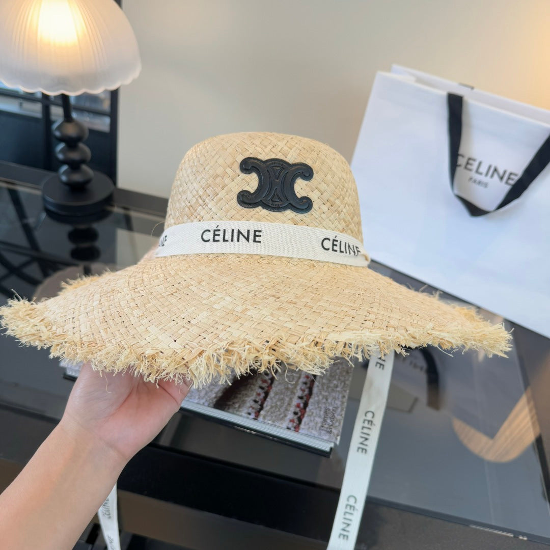Celine Large Straw Hat 400880