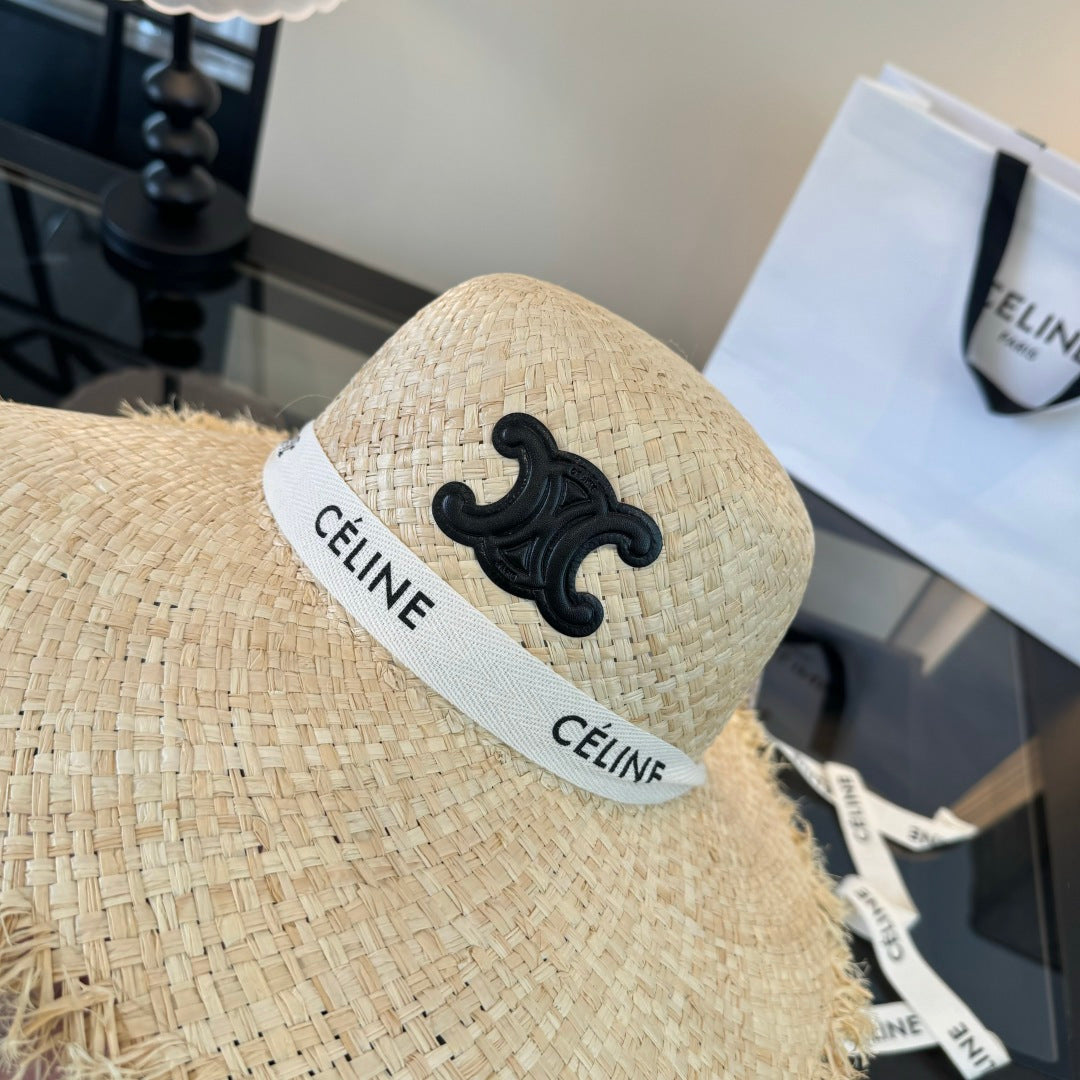 Celine Large Straw Hat 400880