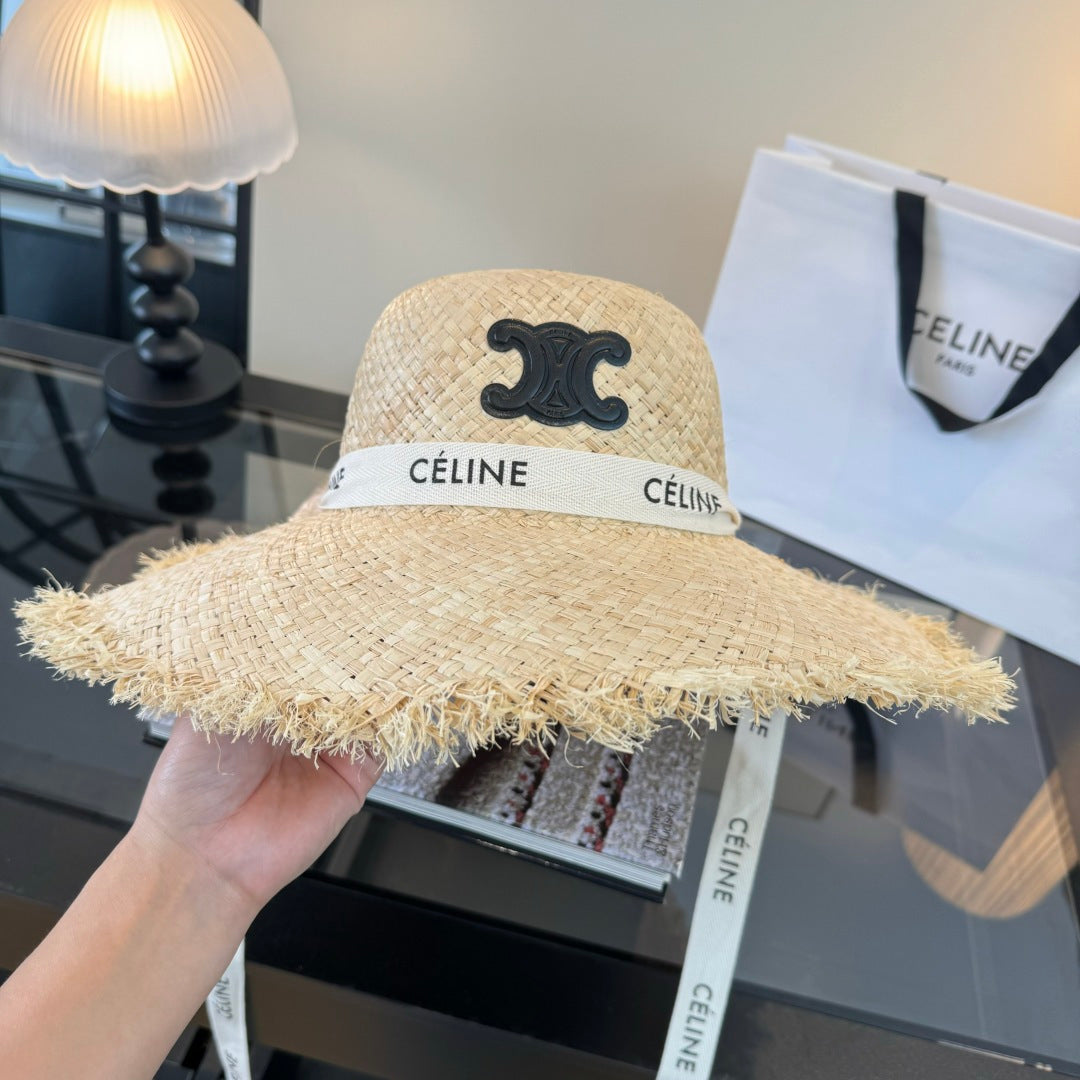 Celine Large Straw Hat 400880