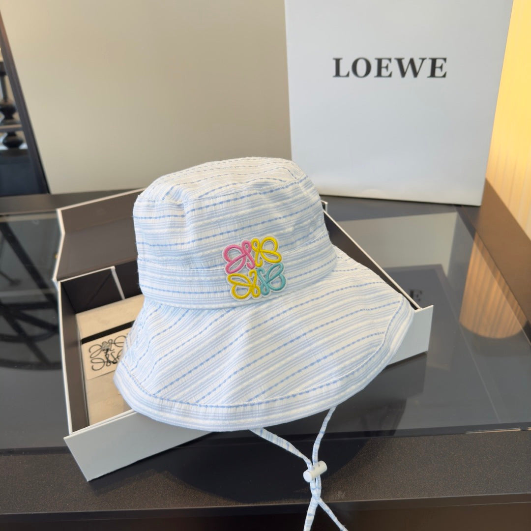 Loewe Multicolor Logo Bucket Hat 400739