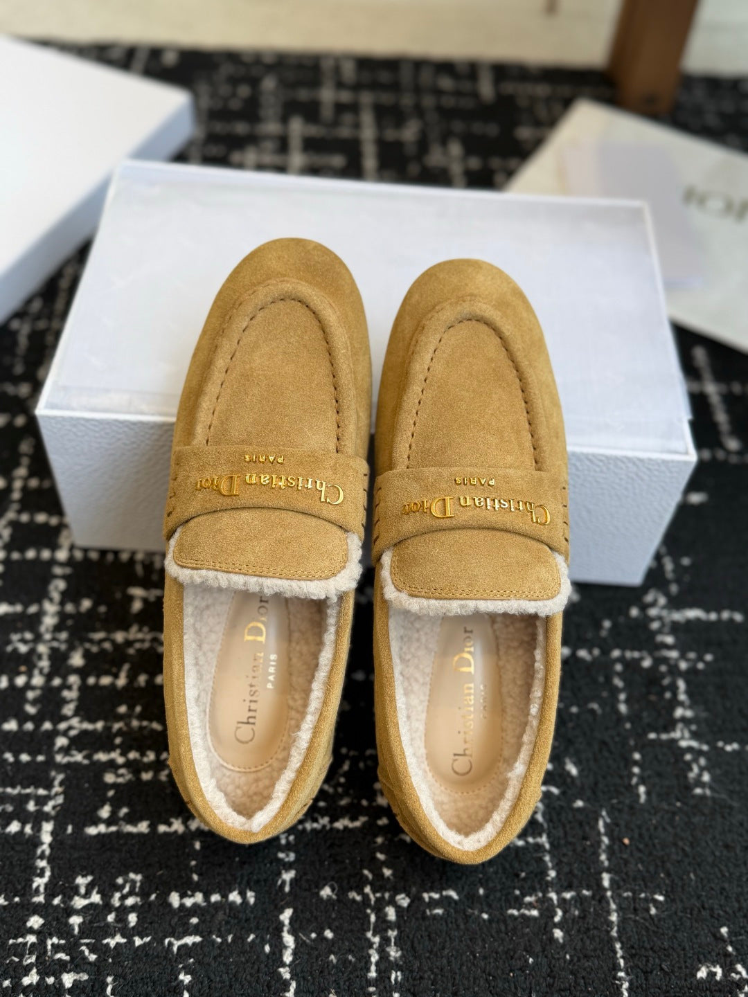 Dior 2026 Alps Boy Loafers Suede 966813