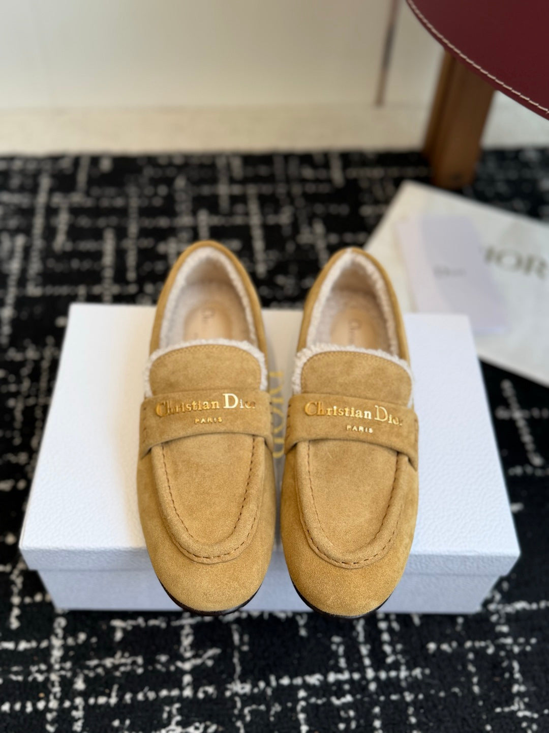 Dior 2026 Alps Boy Loafers Suede 966813