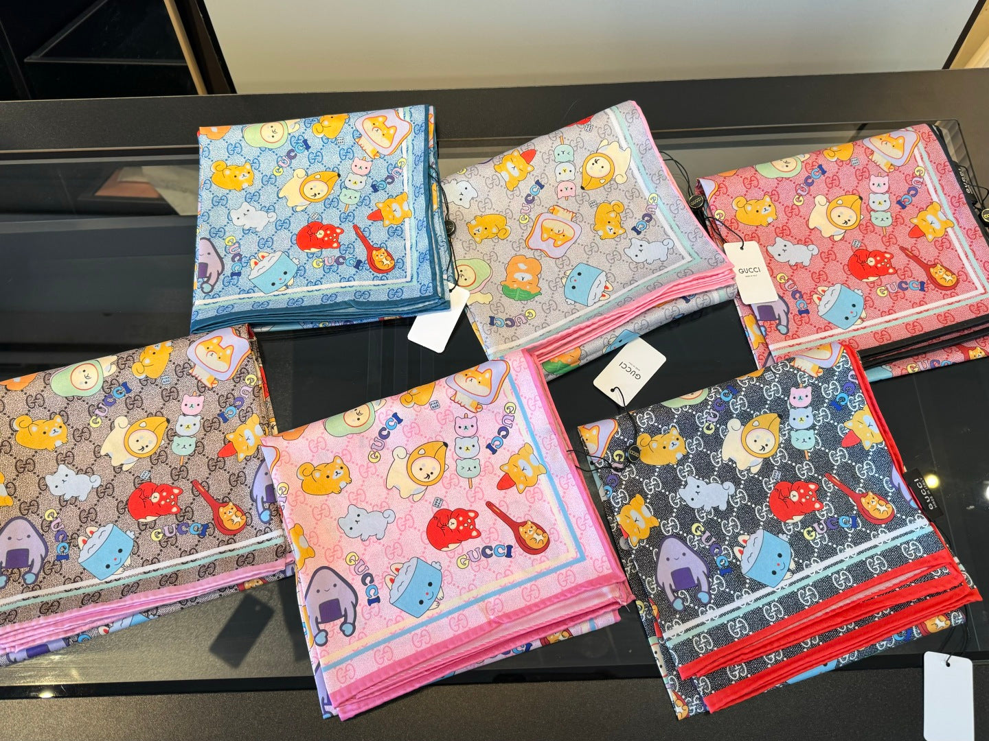 GG Horsebit 135CM  Mutilcolor  Mulberry Silk 272583