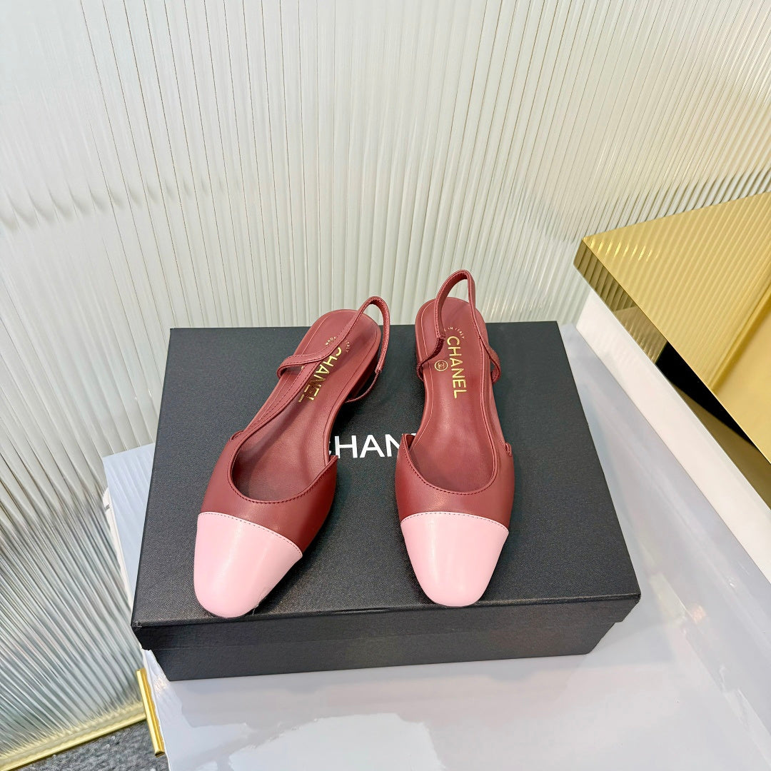 Chanel 2026 Classic Slingback Flats 10mm Sheepskin 781046