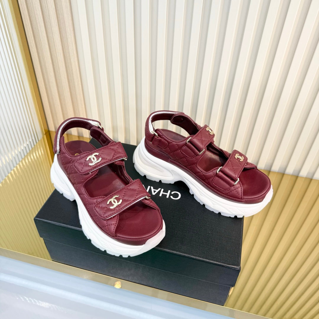 Chanel 2026 Sandals Calfskin 927955