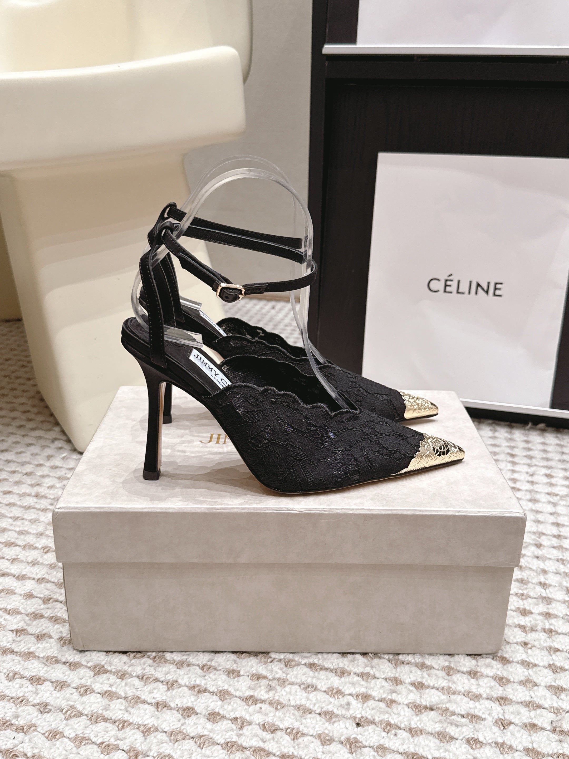 Jimmy Choo 2026 Faiz Slingback Lace 930959