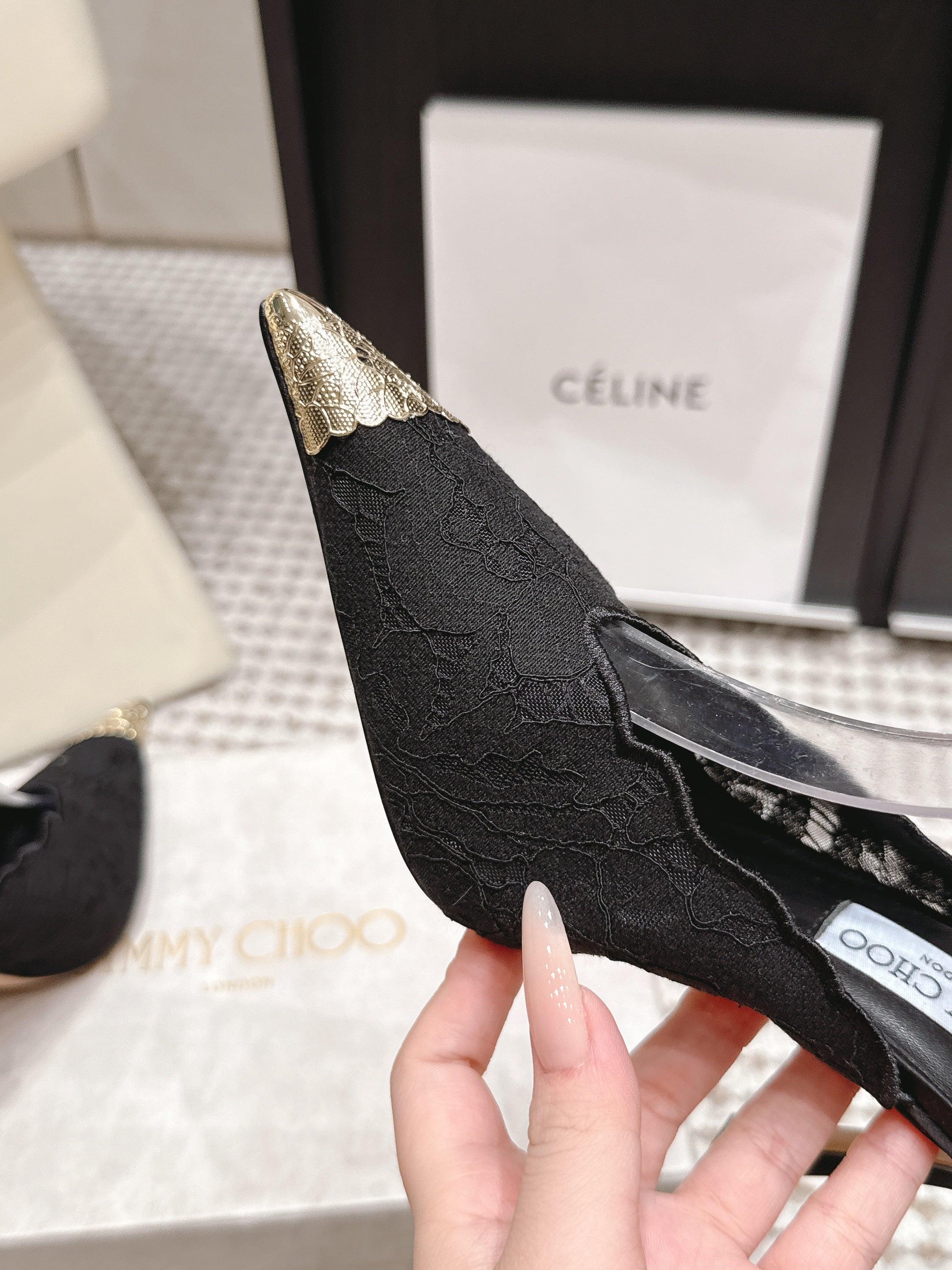 Jimmy Choo 2026 Faiz Slingback Lace 930959