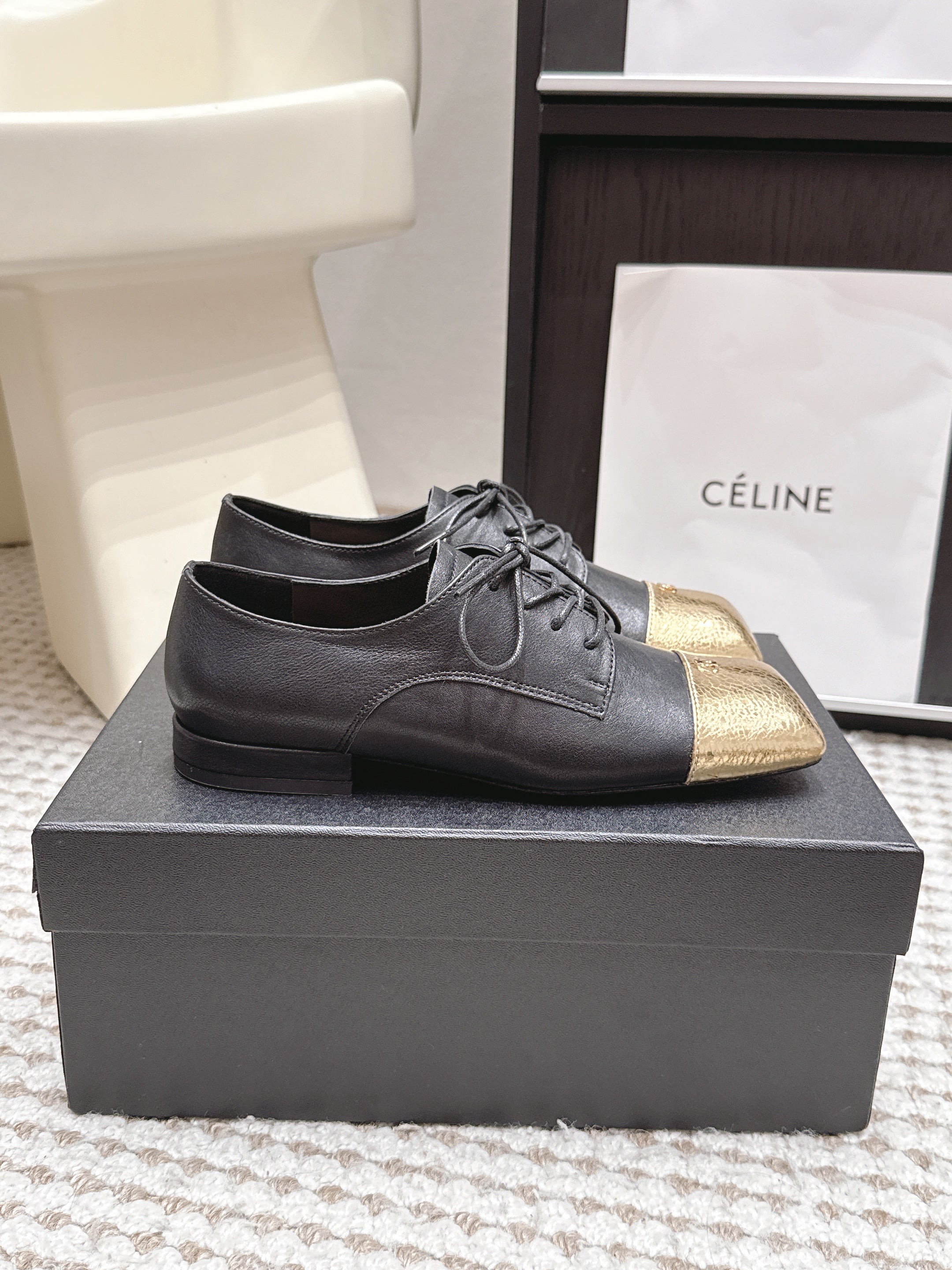 Chanel 2026 Mary Jane Shoes 20mm Cowhide 930693