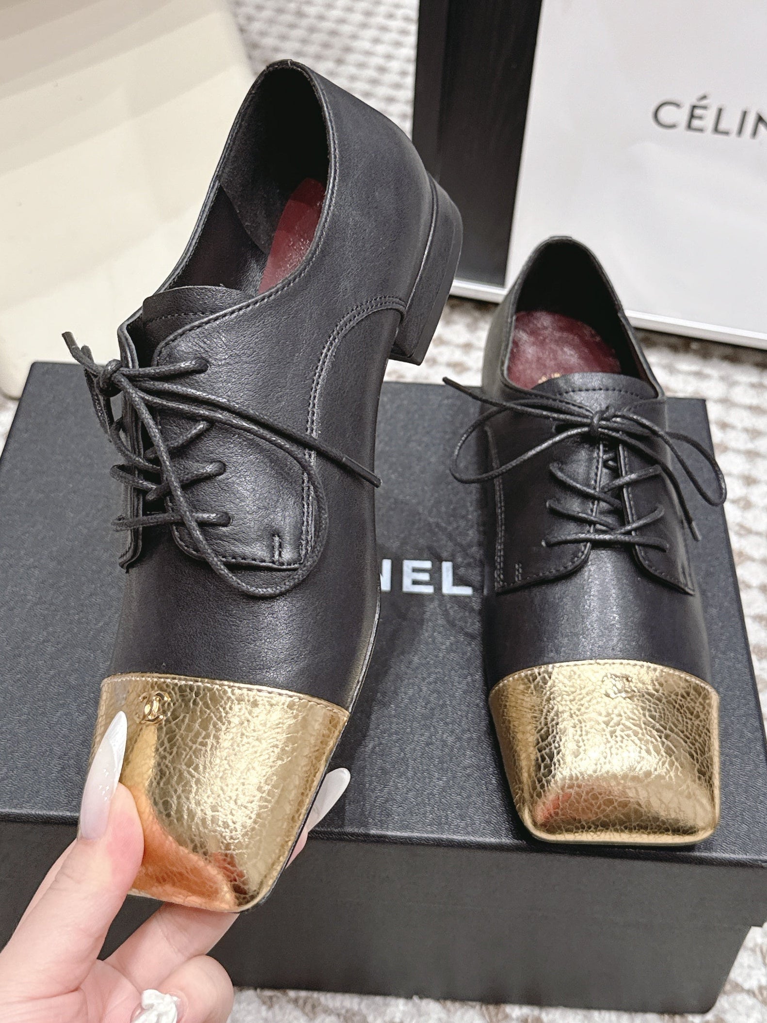 Chanel 2026 Mary Jane Shoes 20mm Cowhide 930693