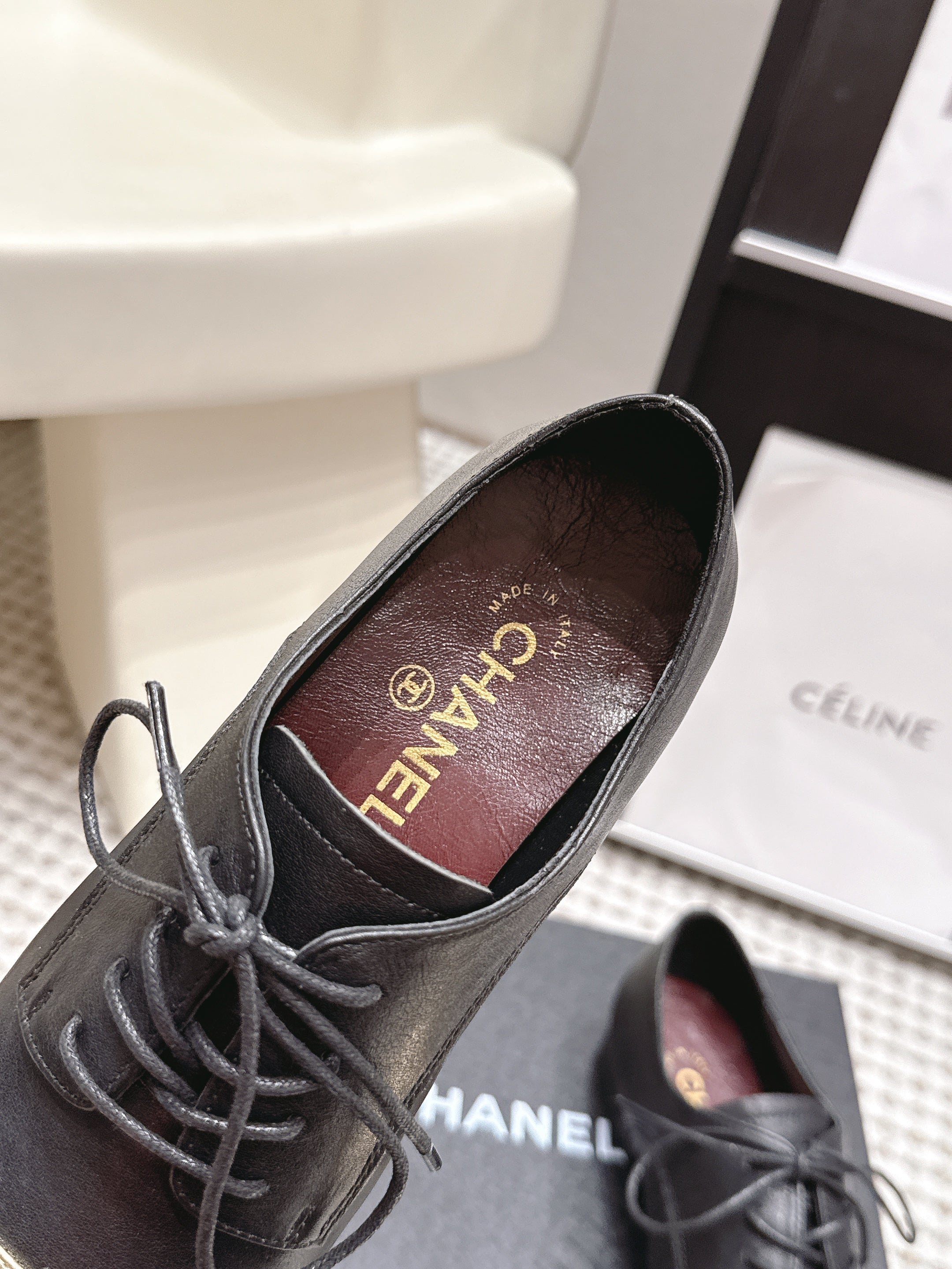 Chanel 2026 Mary Jane Shoes 20mm Cowhide 930693