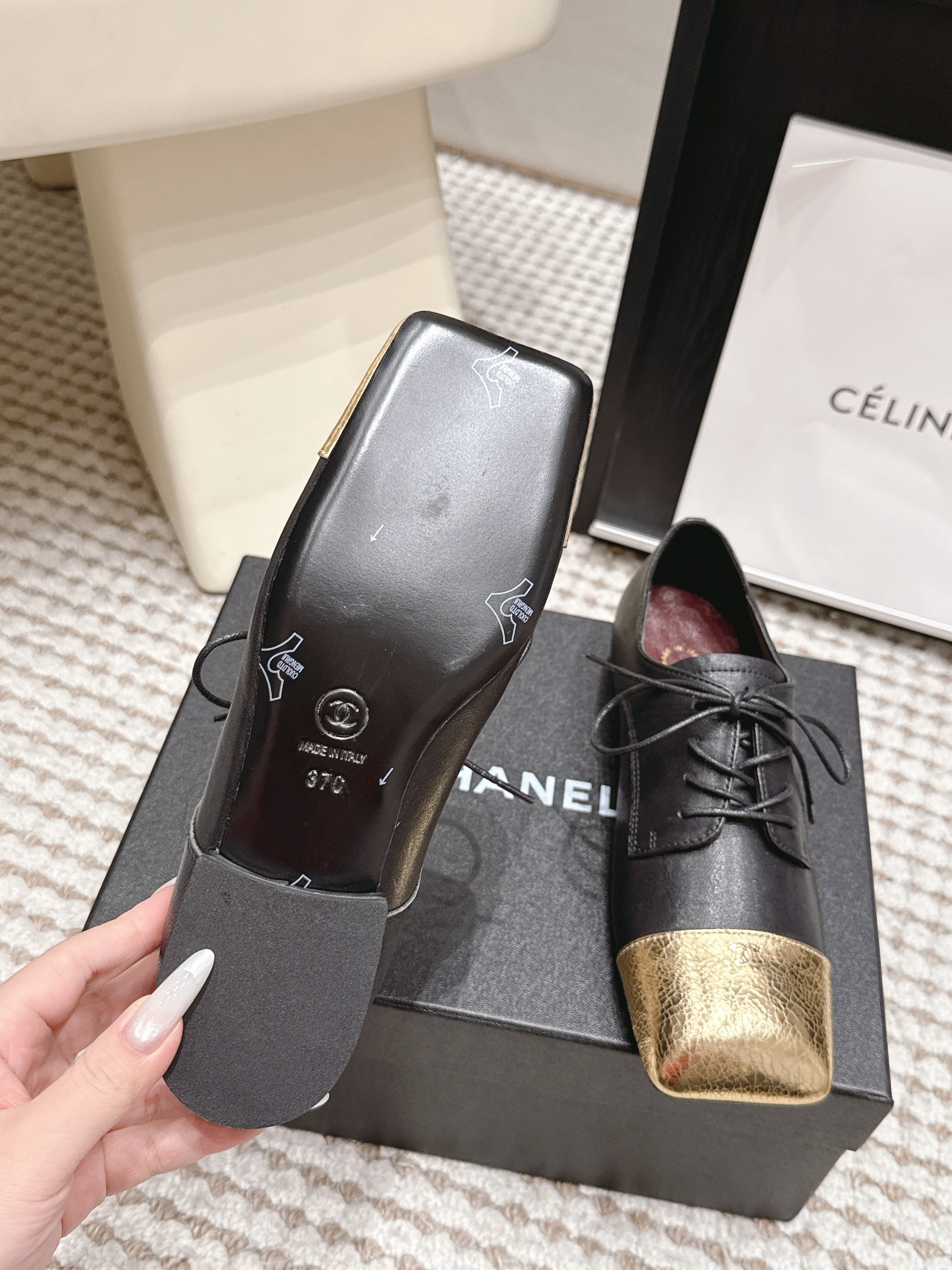Chanel 2026 Mary Jane Shoes 20mm Cowhide 930693