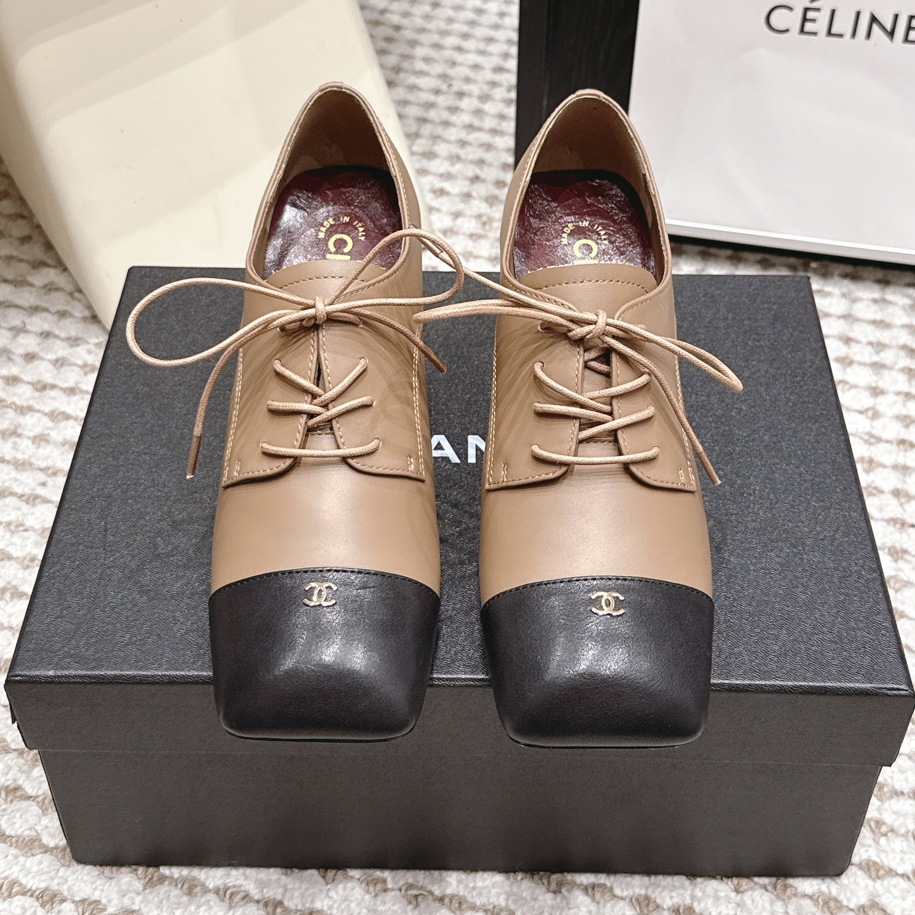 Chanel 2026 Mary Jane Shoes 50mm Cowhide 930696