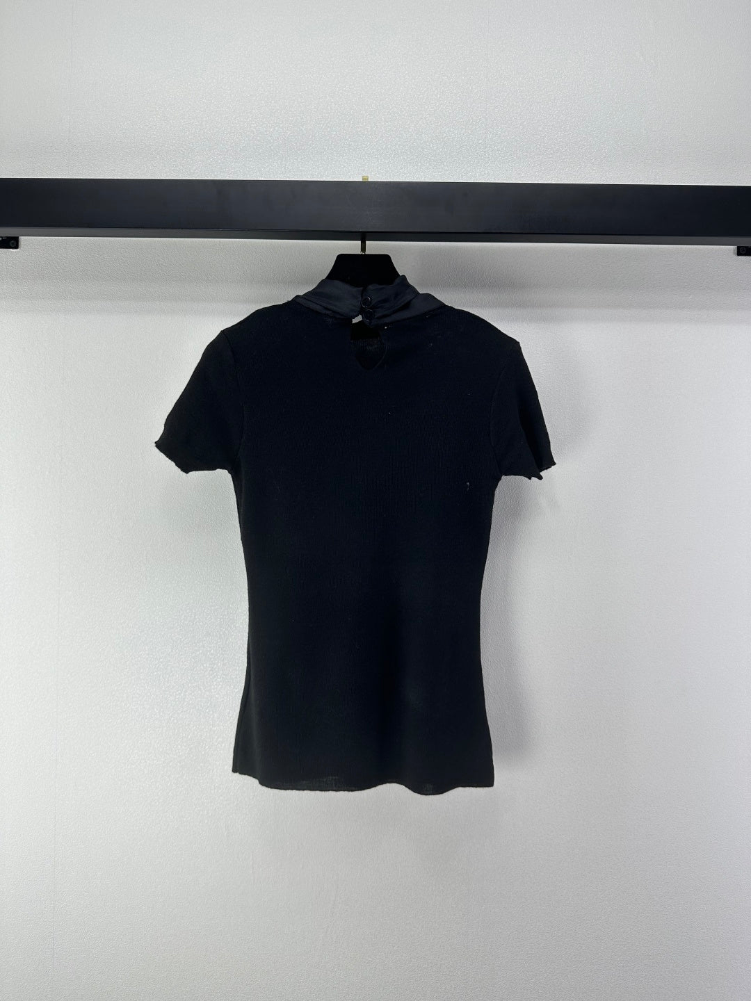 Chanel 2026 Bow Tie Short-Sleeve Shirt Viscose 361048