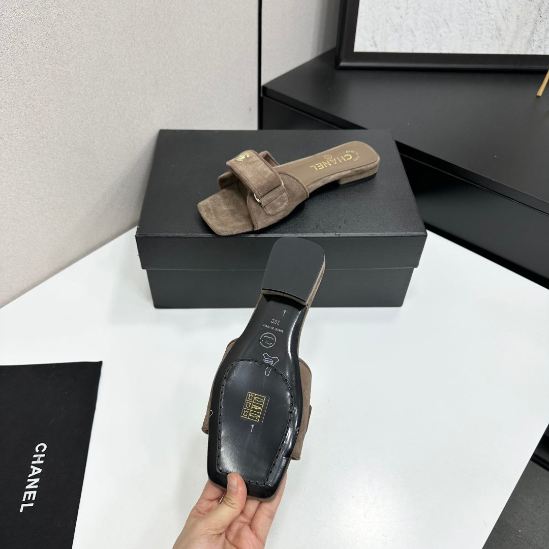 Chanel 2026 Sandals Suede Sheepskin 926201