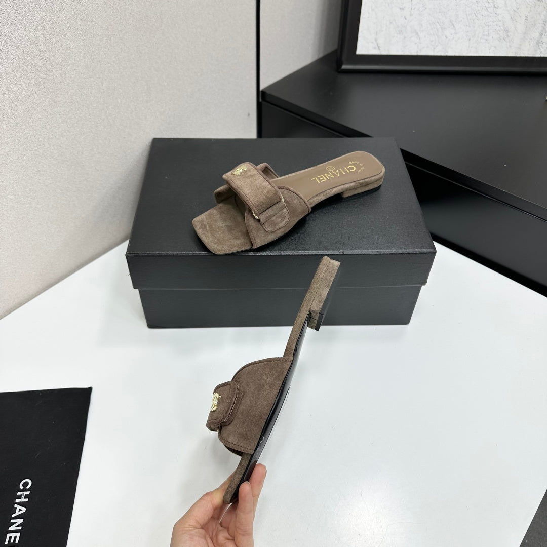 Chanel 2026 Sandals Suede Sheepskin 926201