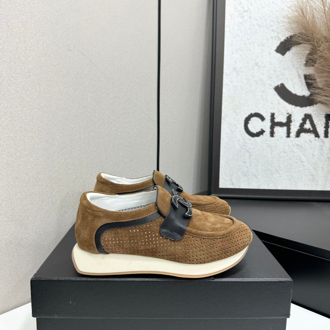 Chanel 2026 Panda Sneakers Suede Cowhide 926338