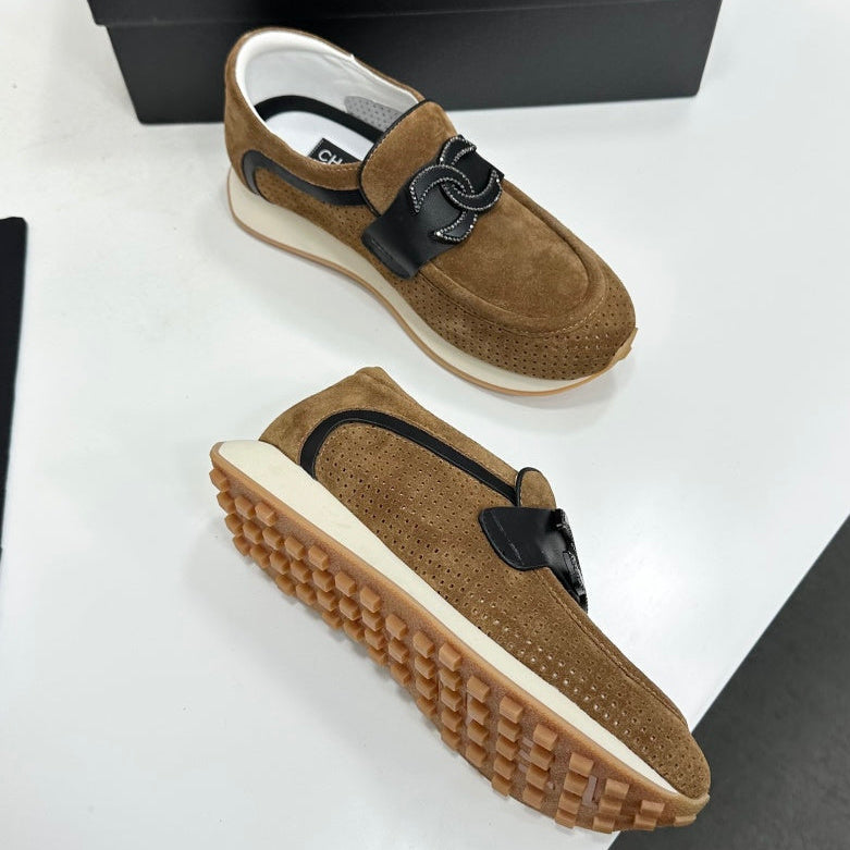 Chanel 2026 Panda Sneakers Suede Cowhide 926338