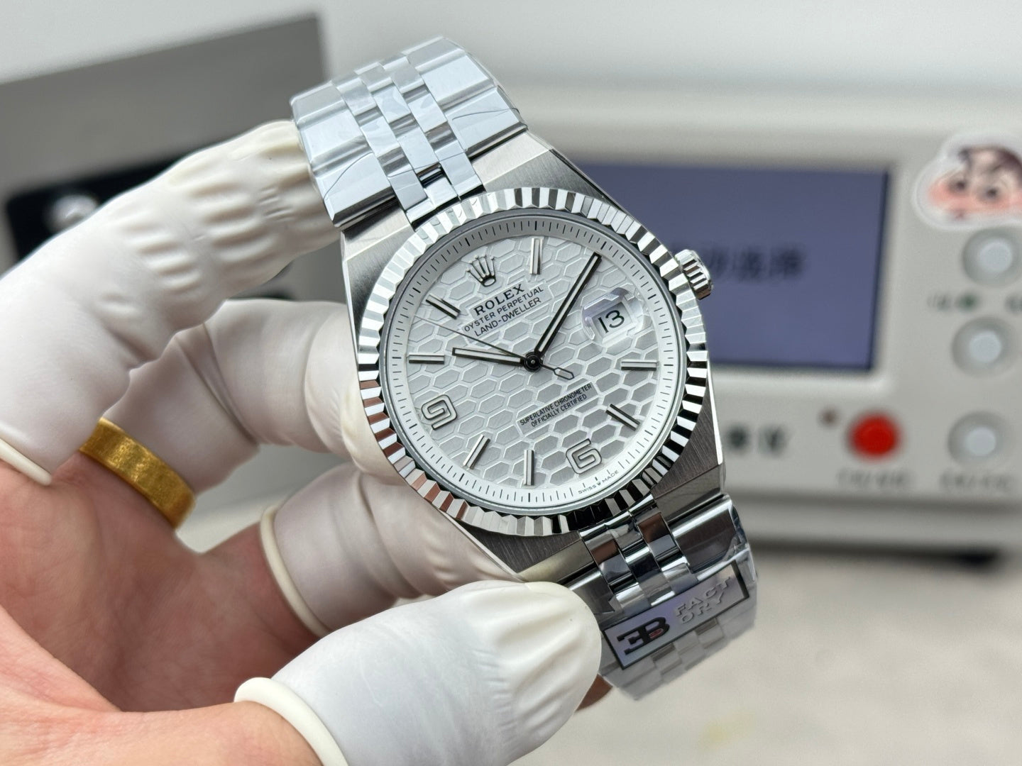 Rolex Land-Dweller White Dial