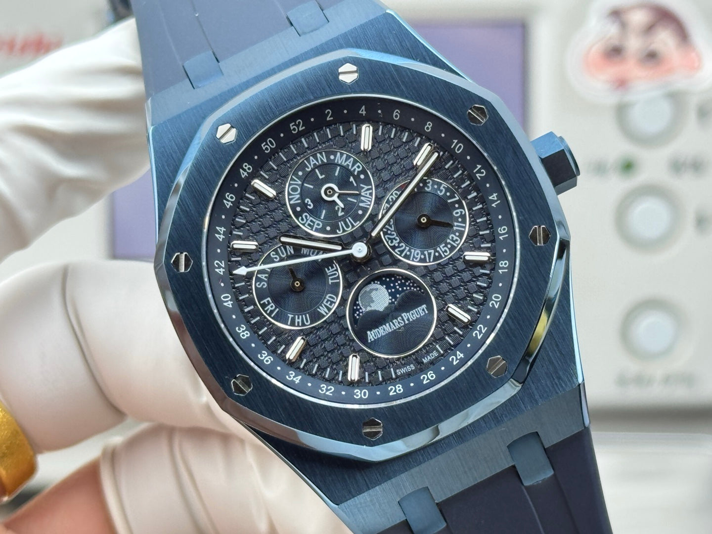 Audemars Piguet Royal Oak Perpetual Calendar 41mm Blue Ceramic