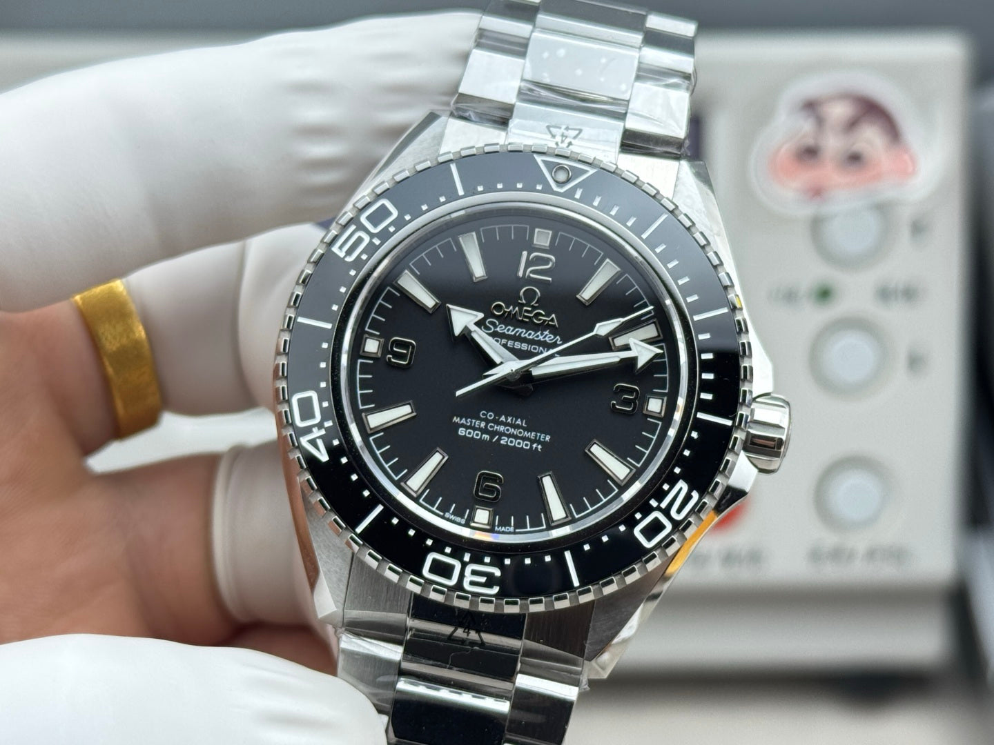 Omega Seamaster Planet Ocean 600M 42mm Steel Black Dial Watch