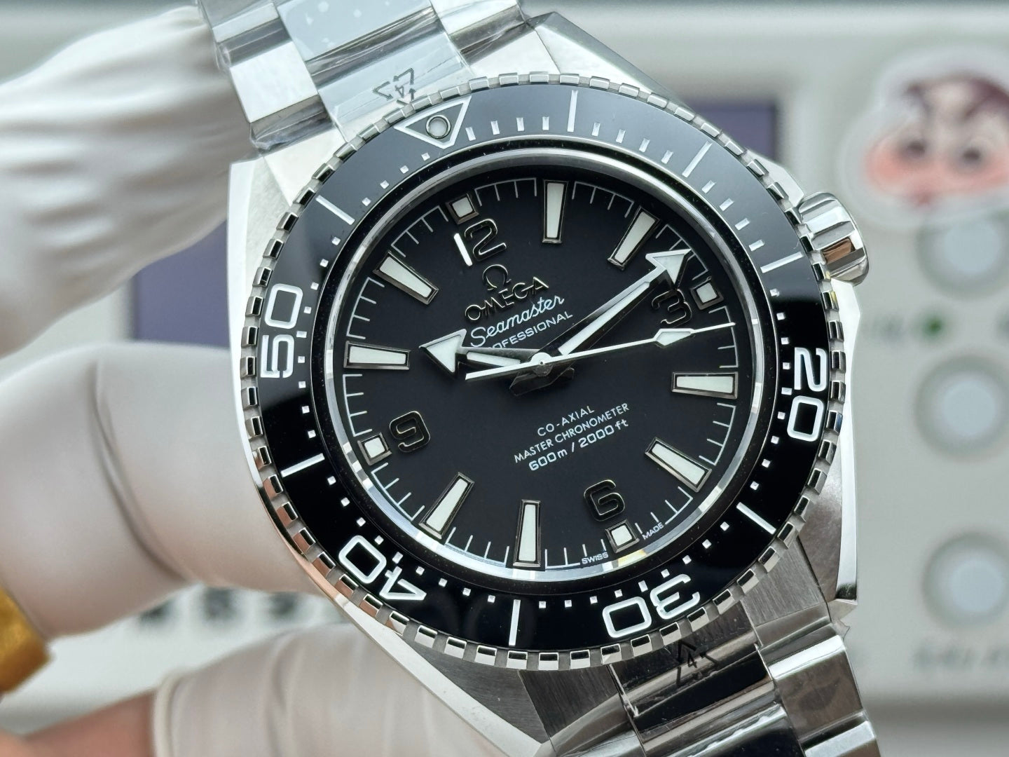Omega Seamaster Planet Ocean 600M 42mm Steel Black Dial Watch