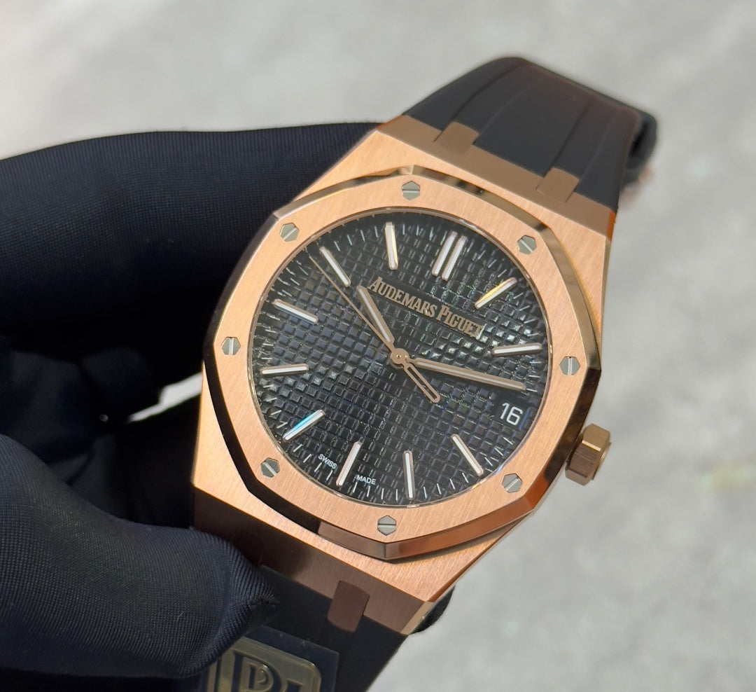 Audemars Piguet Royal Oak Selfwinding 41mm 15510OR Rubber Strap