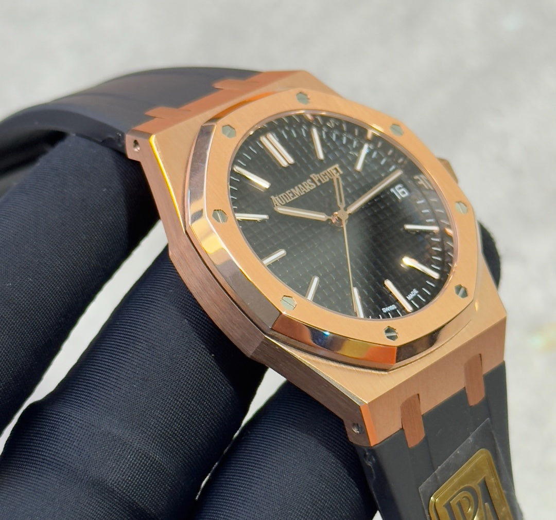 Audemars Piguet Royal Oak Selfwinding 41mm 15510OR Rubber Strap