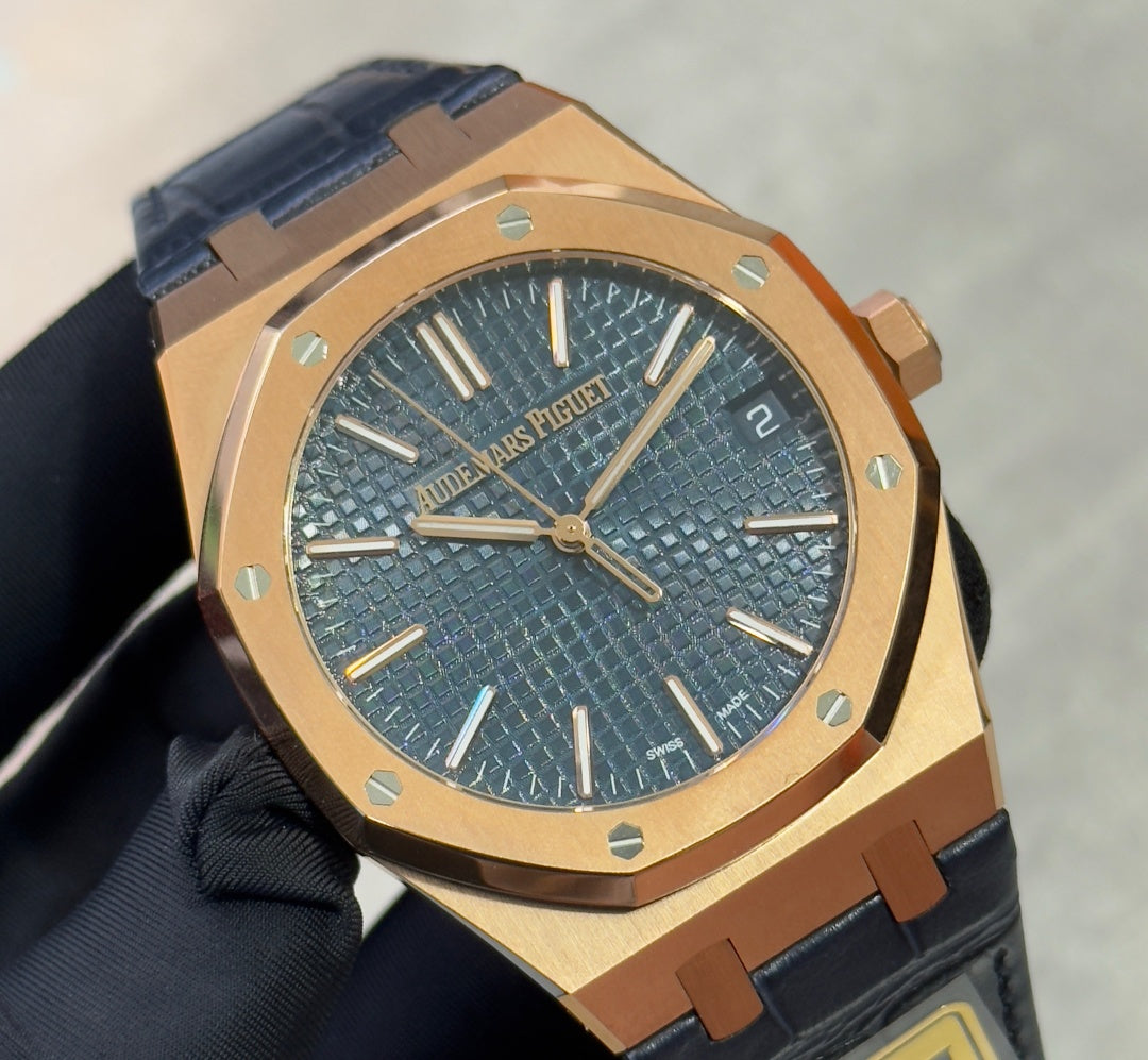 Audemars Piguet Royal Oak Selfwinding 41mm 15510OR Leather Strap