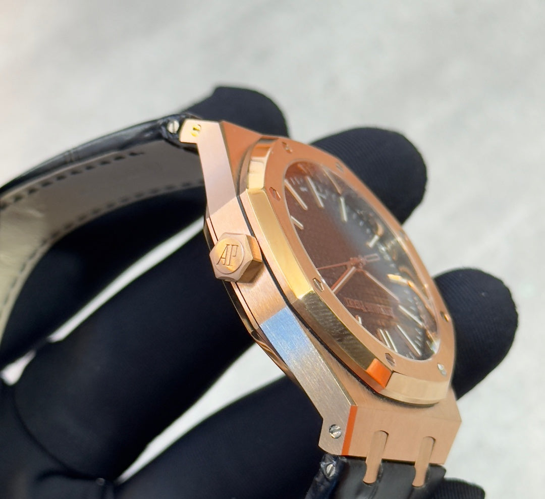 Audemars Piguet Royal Oak Selfwinding 41mm 15500OR Leather Strap