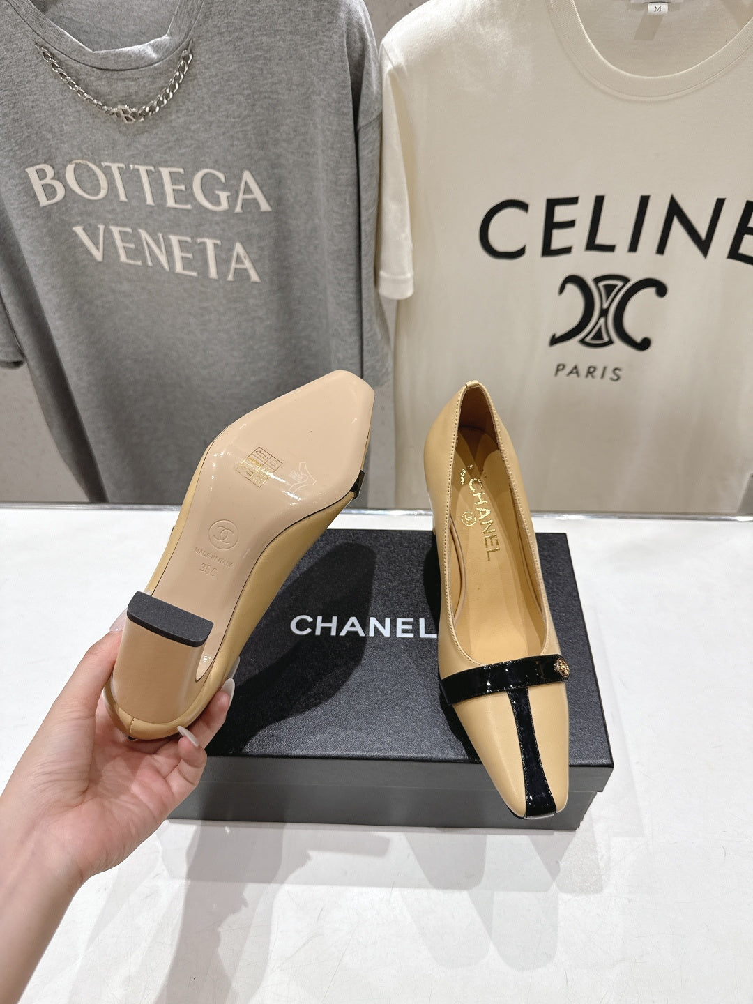Channel 2026 Pumps 85mm Calfskin 896446