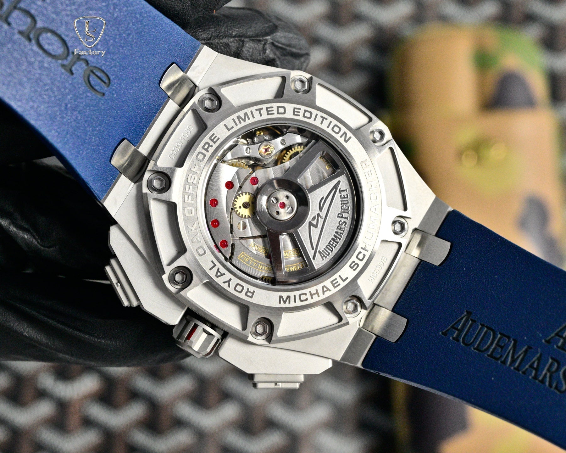 Audemars Piguet Royal Oak Chronograph 41mm Grey Case Grey Blue Dial