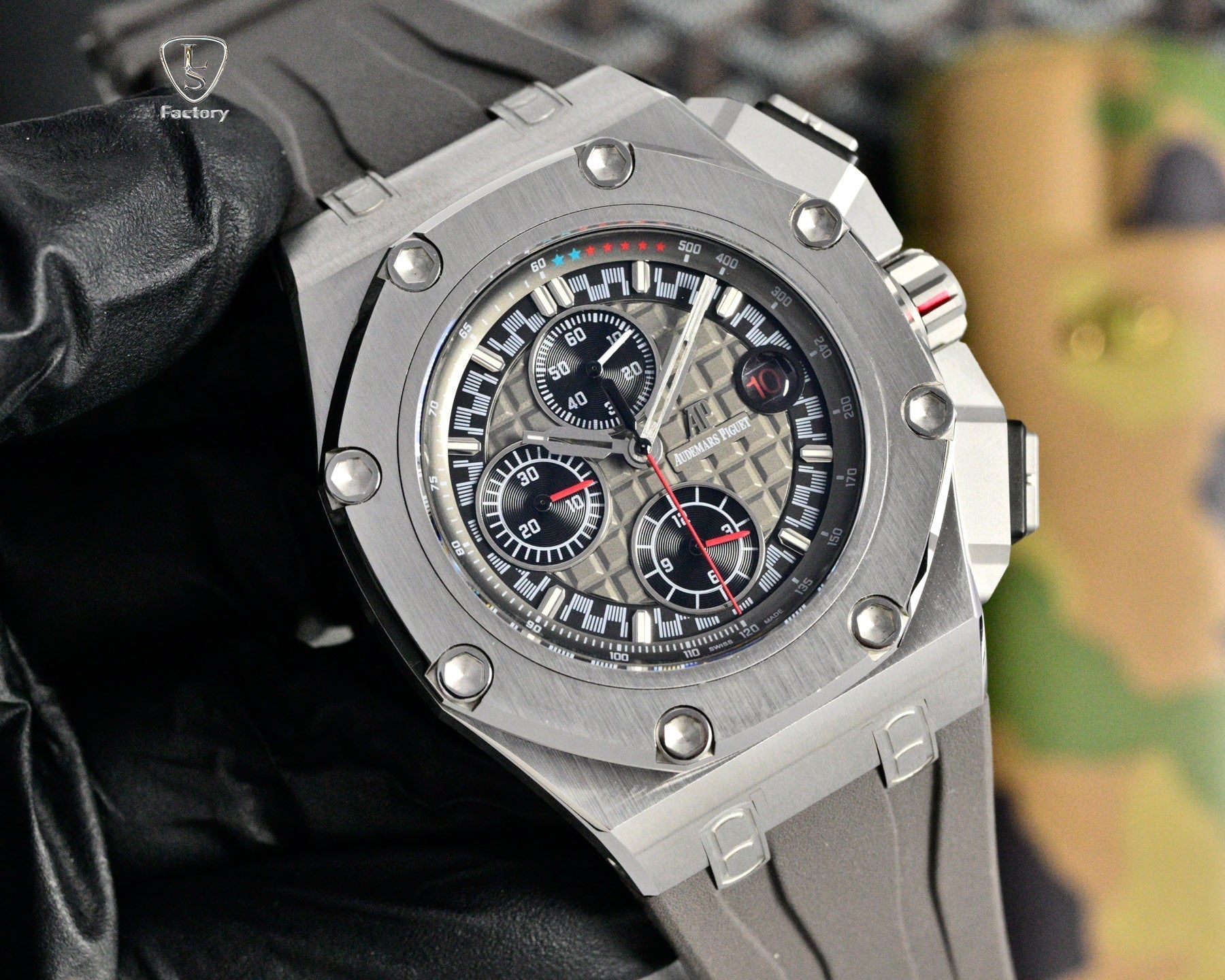 Audemars Piguet Royal Oak Chronograph 41mm Grey Case Grey Dial