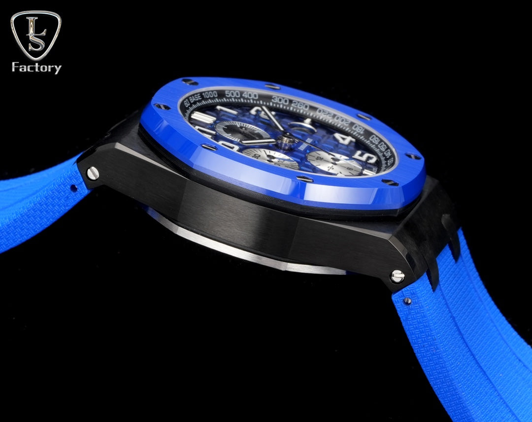 Audemars Piguet Royal Oak Offshore Chronograph 44mm Blue Case Blue Silver Dial