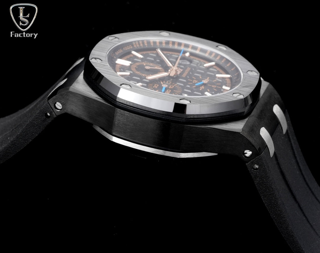 Audemars Piguet Royal Oak Offshore Chronograph 41mm Black Case Brown Black Dial