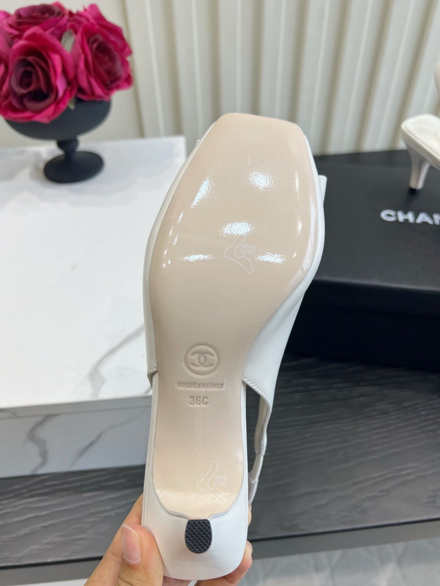 Chanel 2026 Bow-Tie Sandals 60mm Suede Sheepskin 977148