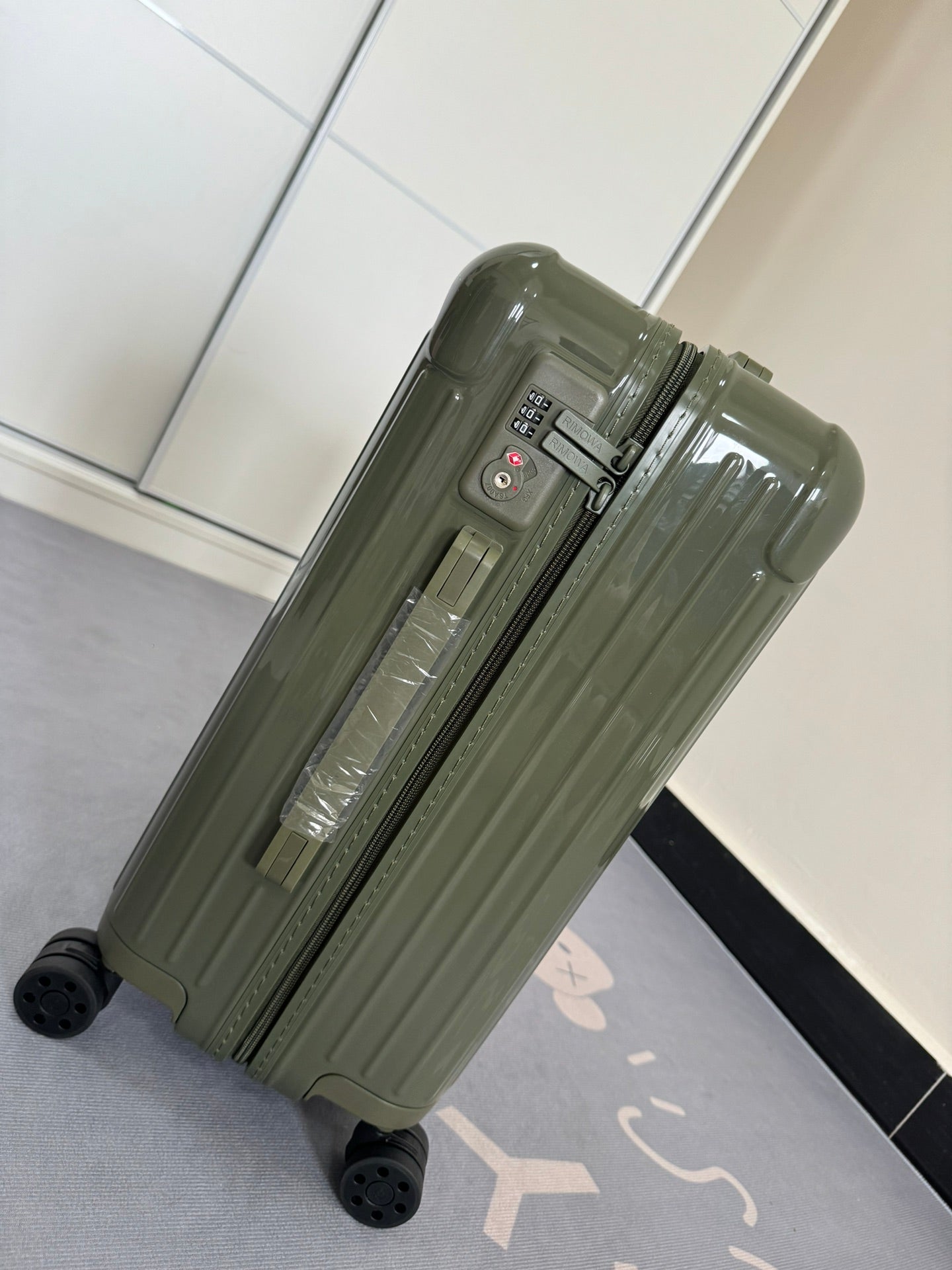 Rimowa 2025 Essential Suitcase Cactus Green Polycarbonate 274079