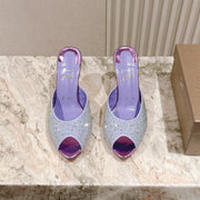 CL 25 Mules Purple Imported Original Special 346329