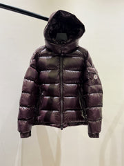 MC 24 Jacket Glossy Burgundy Polyester 0025