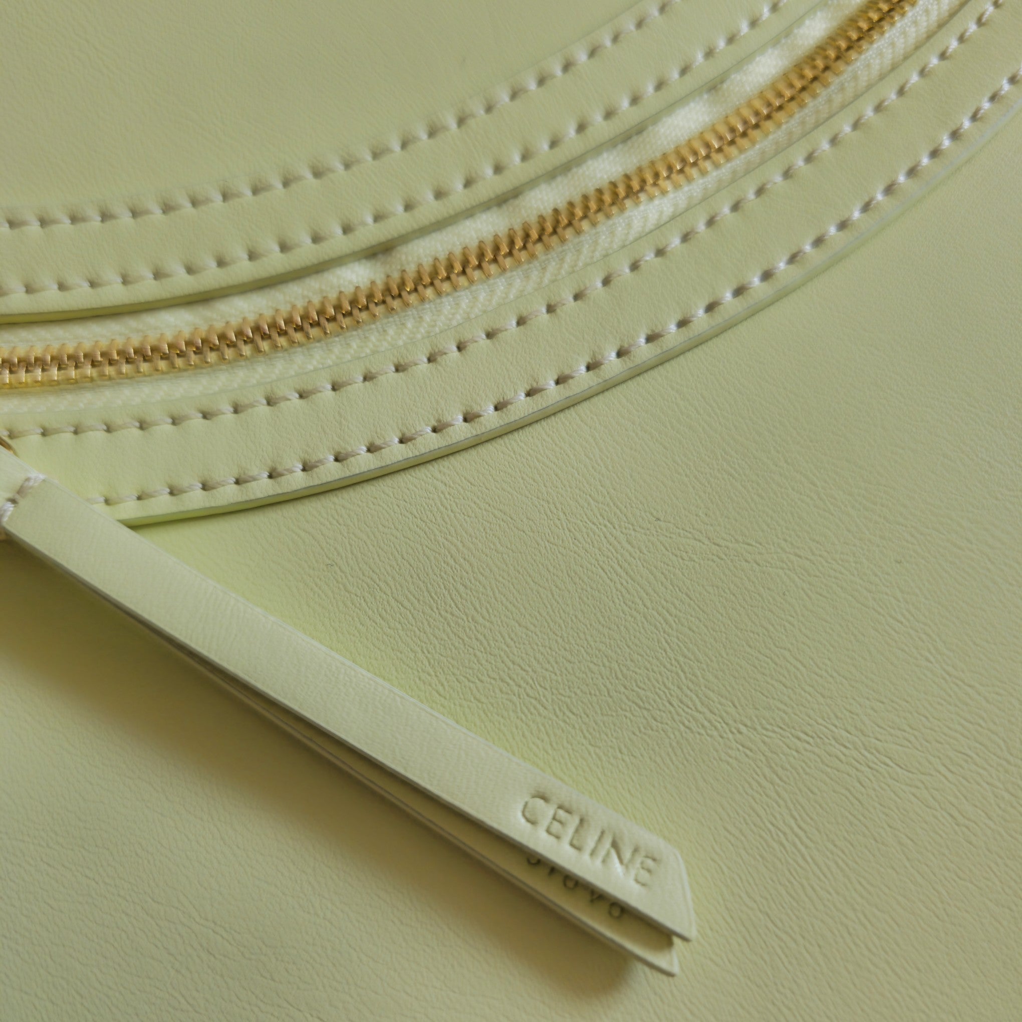 Celine 2026 Flat Cabas New Luggage Bag Citrus Calfskin 276205