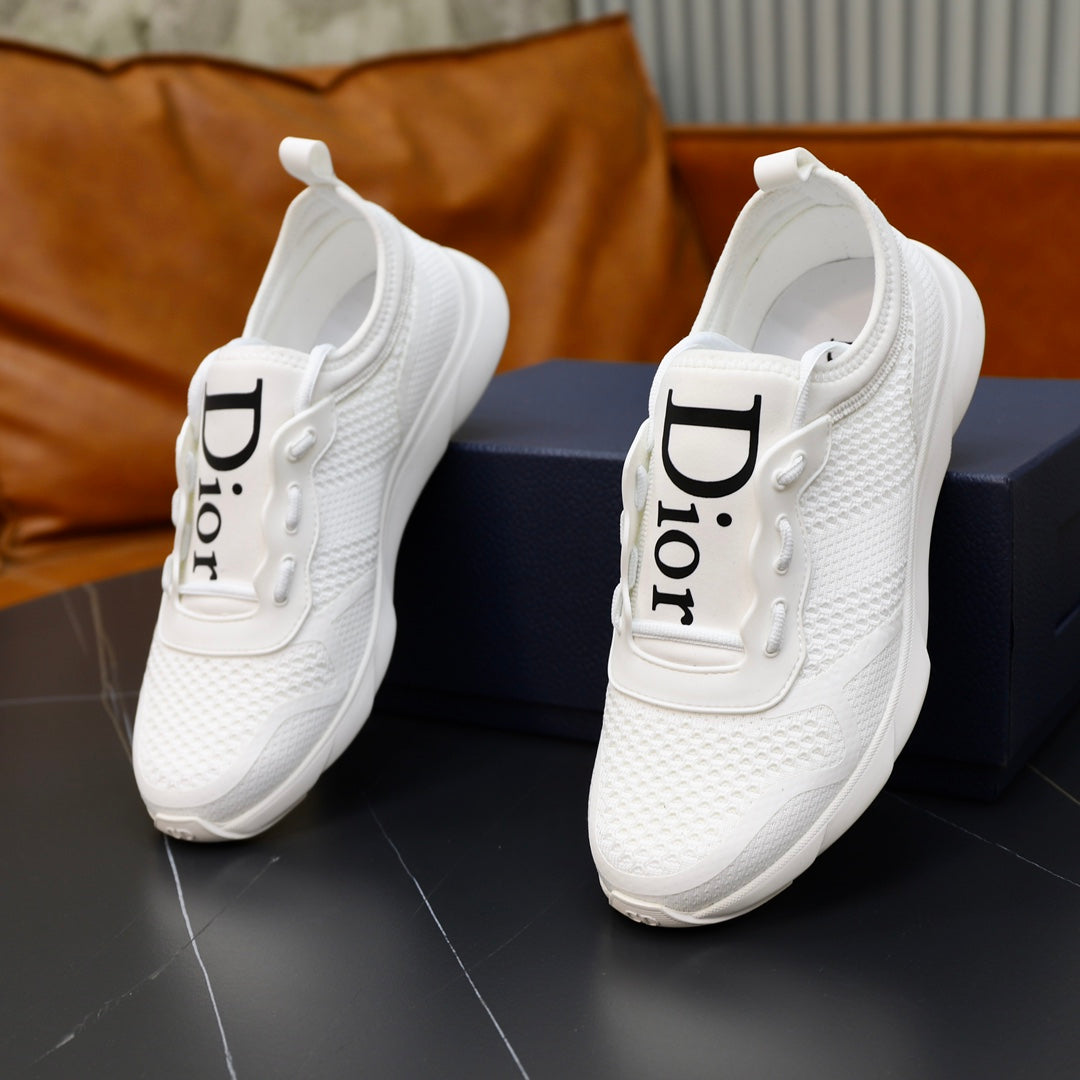 CD B21 Sneaker White Knitted 643604