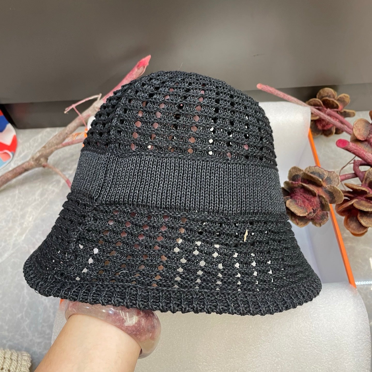Miumiu Knitted Bucket Hat 214532