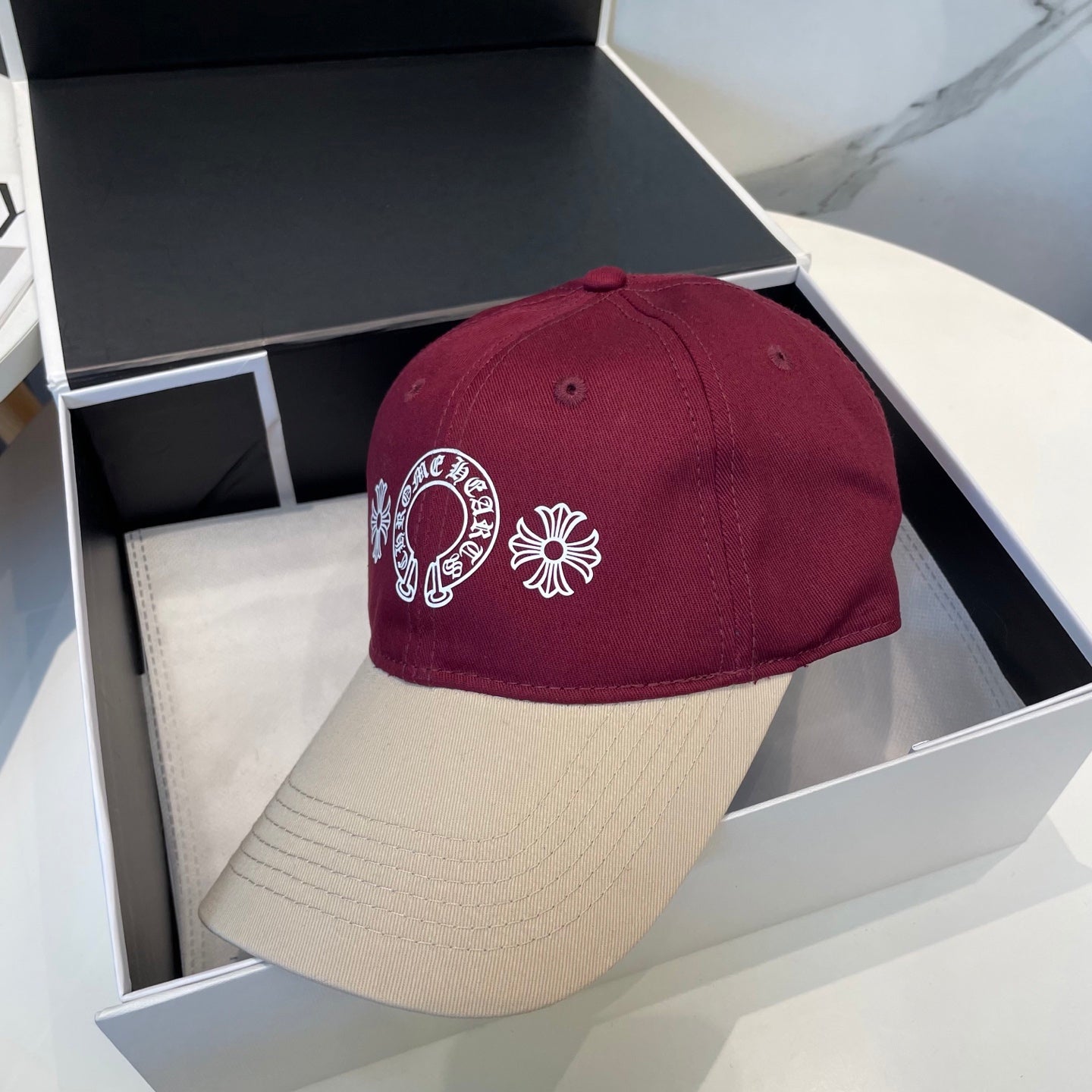 Chrome Hearts Cotton Baseball Cap 413120