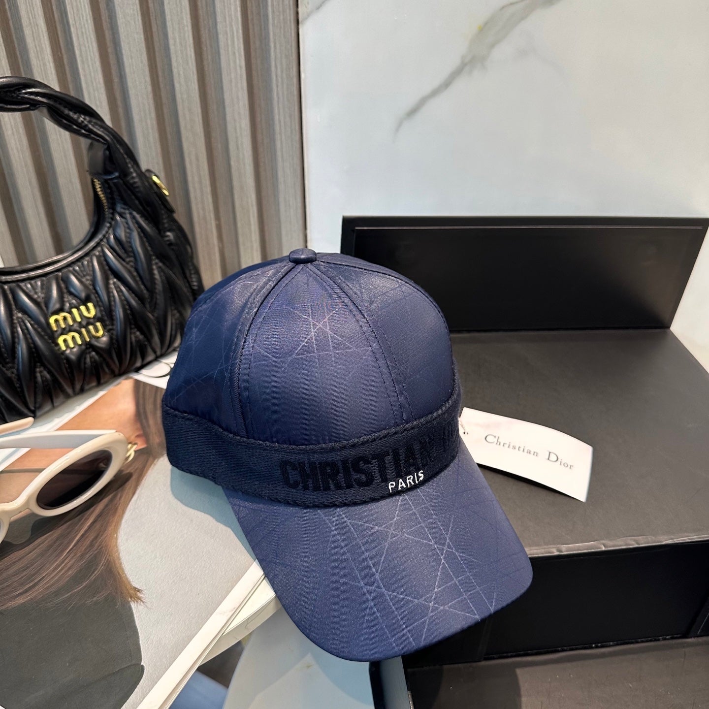 Dior Baseball Cap Cotton 323775