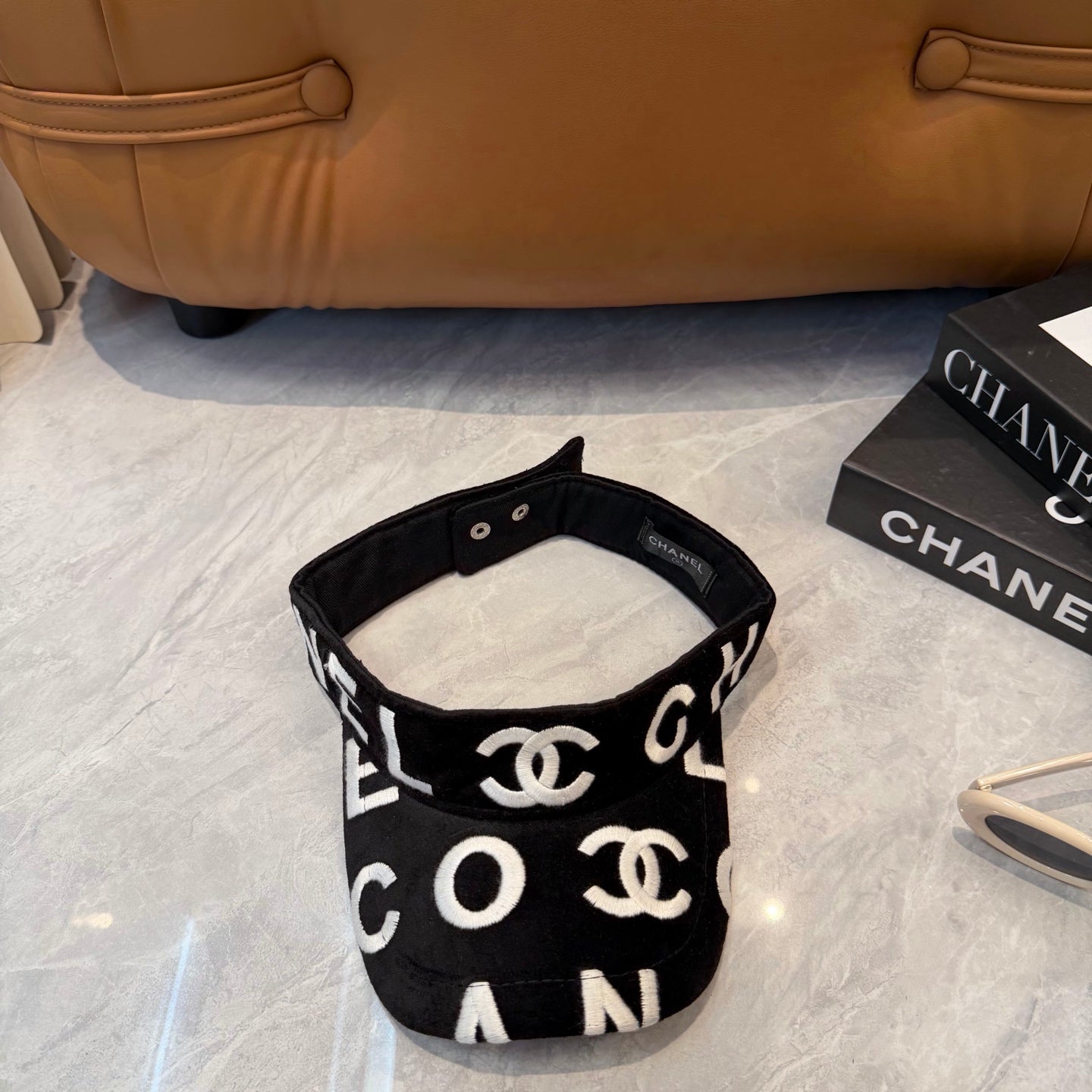 Chanel Coco Beach Hat With Visor 401122