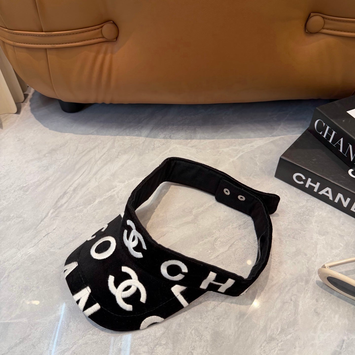 Chanel Coco Beach Hat With Visor 401122