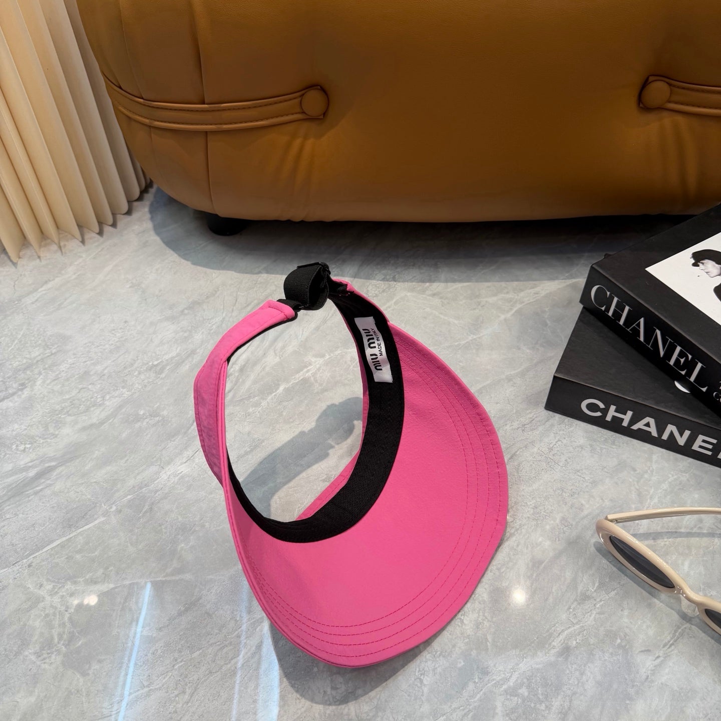 Miumiu Multicolor Visor Hat 413032